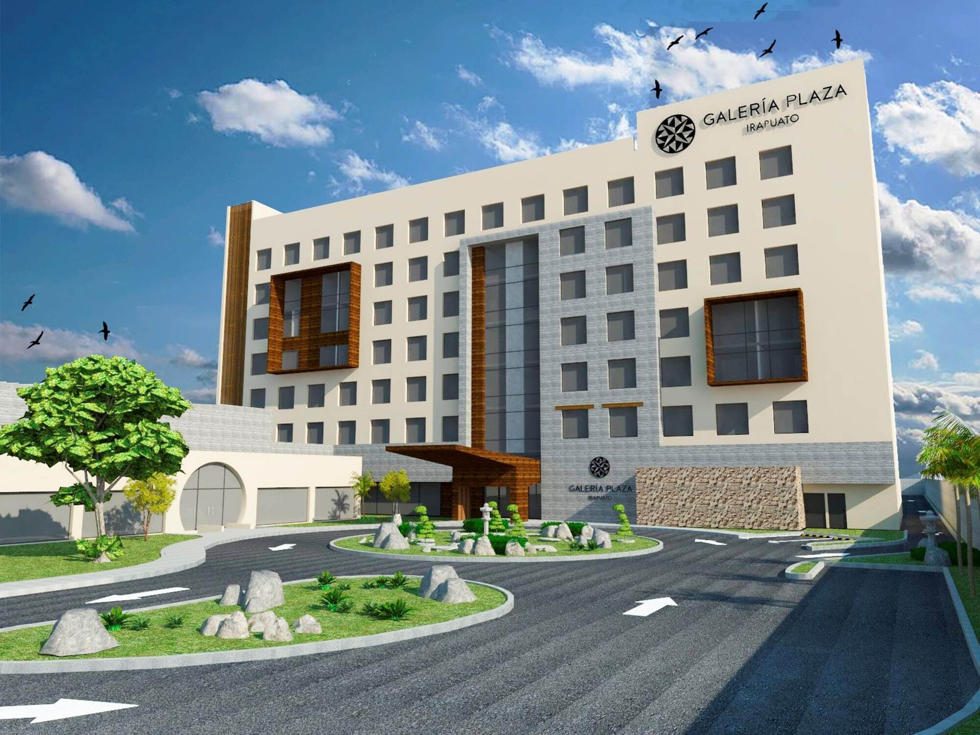 Galeria Plaza Irapuato Hotel Buitenkant foto